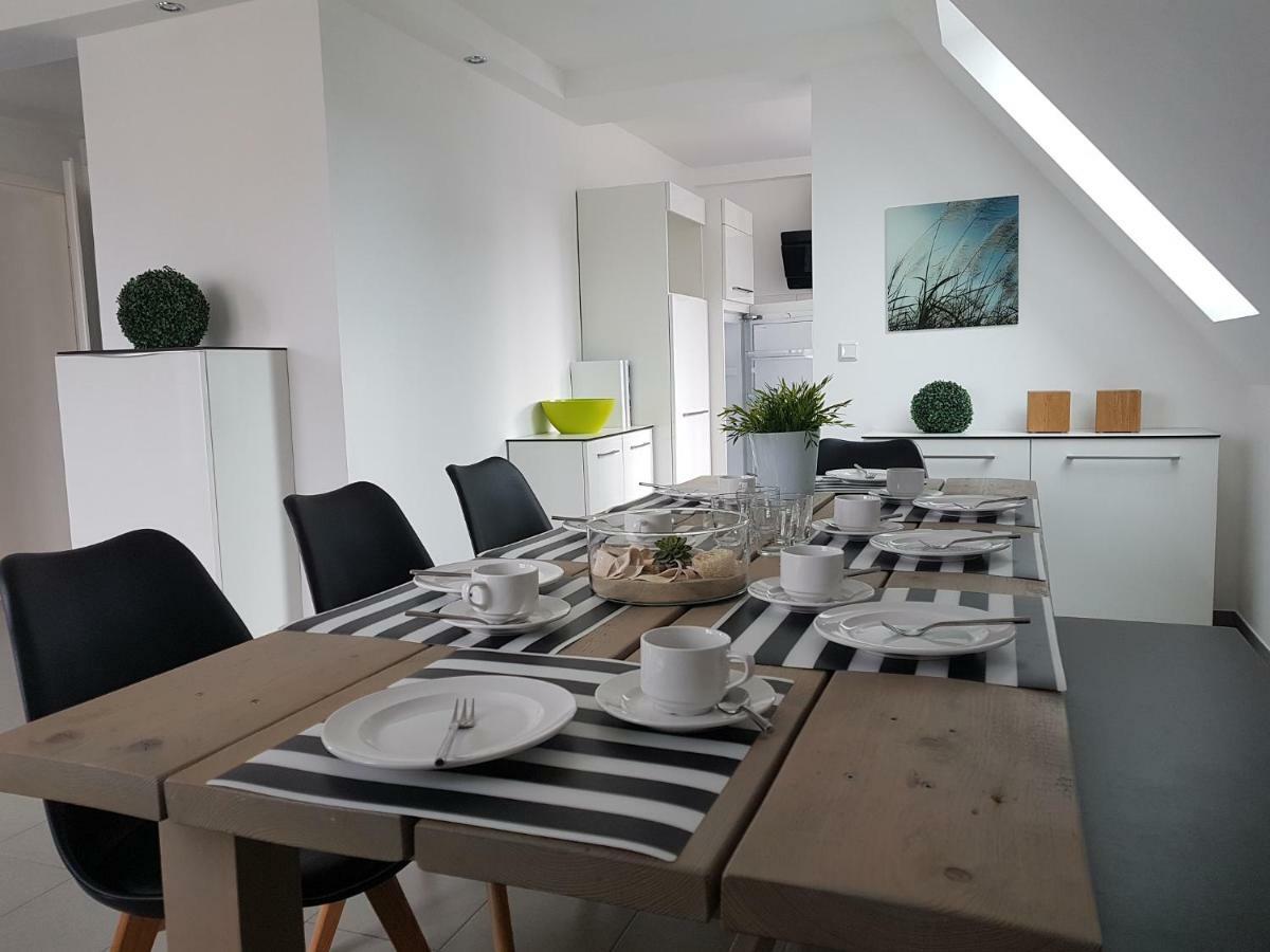 Ferienwohnung Dat Witte Hus 2 Büsum Exterior foto